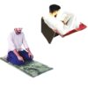 ⁦سجادة الصَّلاة الفاخرة والقابلة للطي، بتصميم طبي⁩ - الصورة ⁦5⁩