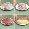 ⁦اكياس حفظ وتغطيه الطعام 100قطعه⁩ - الصورة ⁦3⁩