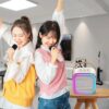 ⁦ضاءة LED. مكبر صوت عالية الدقة.2مكرفونات لاسلكية مما يوفر تأثيرات صوتية احترافية.⁩ - الصورة ⁦2⁩