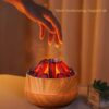 🌋 امنح منزلك لمسة من الجمال والأناقة مع مرطب الهواء البركاني الفريد! 🌋