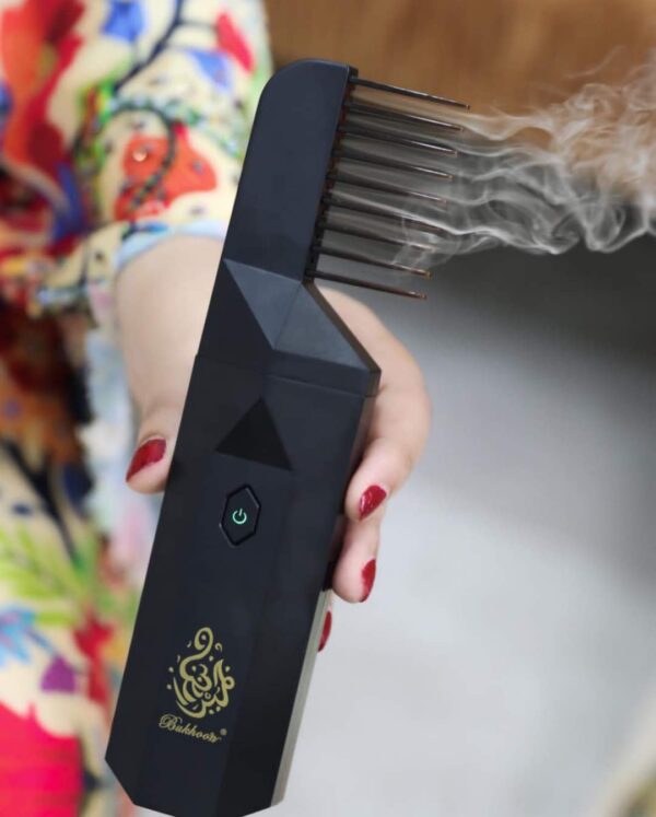 ⁦مبخرة الشعر المطورة - مبخرة الكترونية محمولة مع رأس مشط للشعر⁩ - الصورة ⁦4⁩