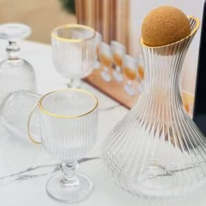 🍷 مجموعة الكؤوس الفاخرة – لمسة من الأناقة في كل مناسبة!للعيد🍷